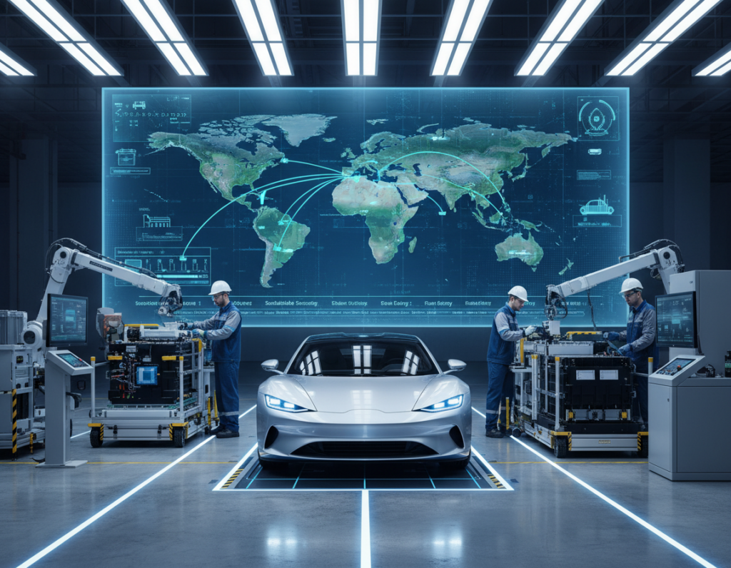 How Electric Vehicles Are Reshaping the Global Automotive Supply Chain